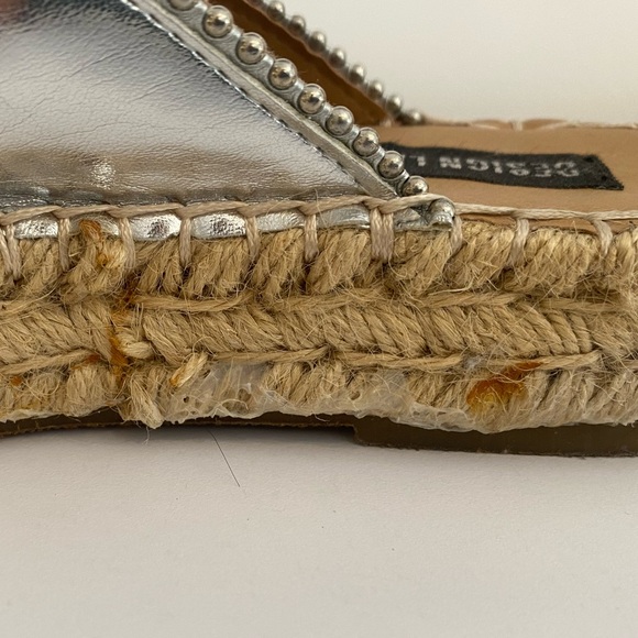 Silver Metallic Sandal - Picture 7 of 9